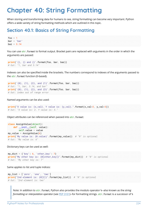 python programming language pdf book